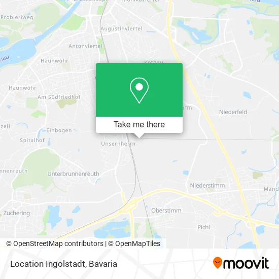 Карта Location Ingolstadt