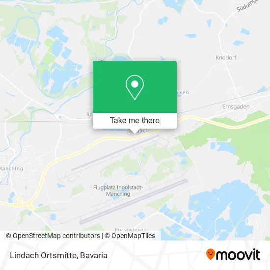 Карта Lindach Ortsmitte