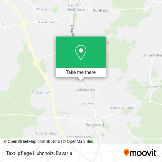 Карта Textilpflege Huhnholz