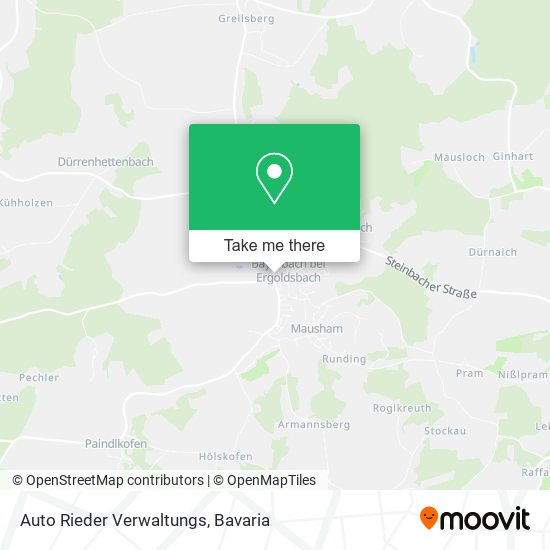 Auto Rieder Verwaltungs map