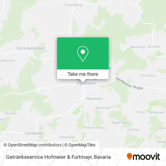 Карта Getränkeservice Hofmeier & Furtmayr