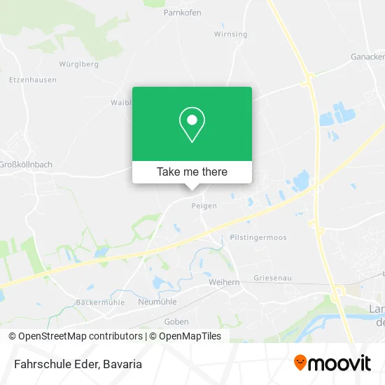 Карта Fahrschule Eder