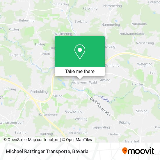 Карта Michael Ratzinger Transporte