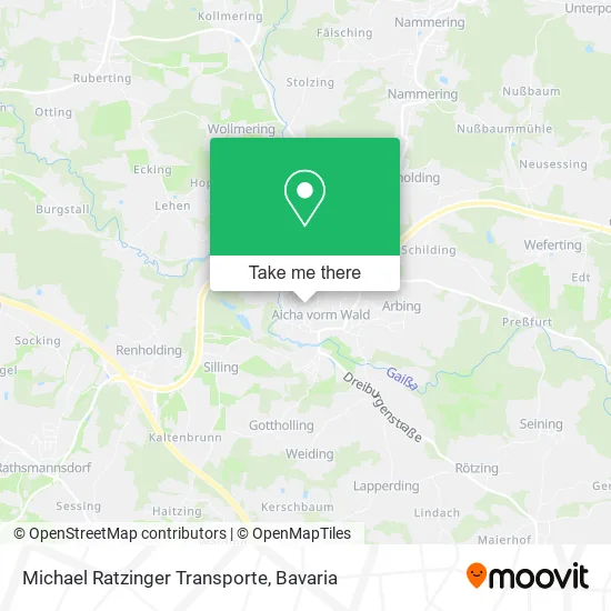 Карта Michael Ratzinger Transporte