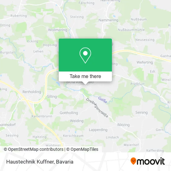 Карта Haustechnik Kuffner