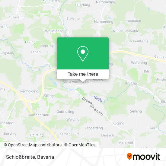Карта Schloßbreite