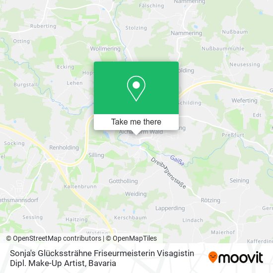 Sonja's Glückssträhne Friseurmeisterin Visagistin Dipl. Make-Up Artist map
