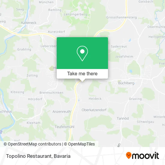 Карта Topolino Restaurant