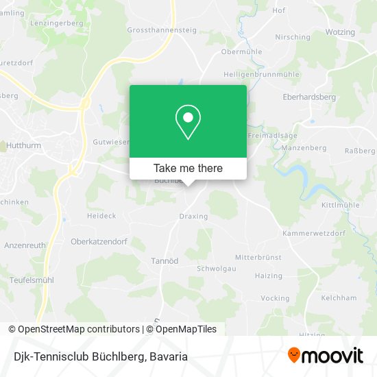 Djk-Tennisclub Büchlberg map