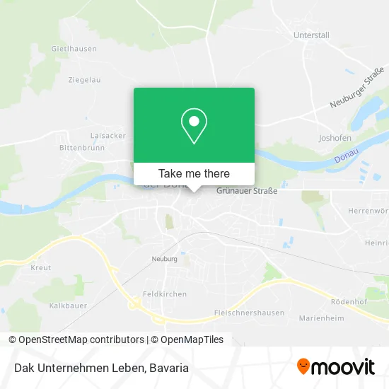 Карта Dak Unternehmen Leben