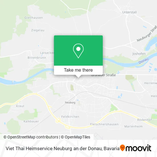 Карта Viet Thai Heimservice Neuburg an der Donau