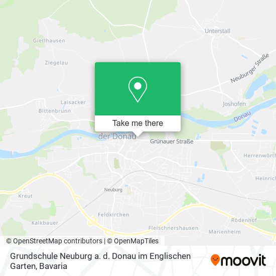 Grundschule Neuburg a. d. Donau im Englischen Garten map
