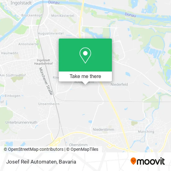 Карта Josef Reil Automaten