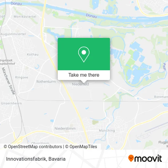 Innovationsfabrik map