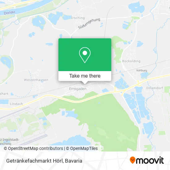 Карта Getränkefachmarkt Hörl