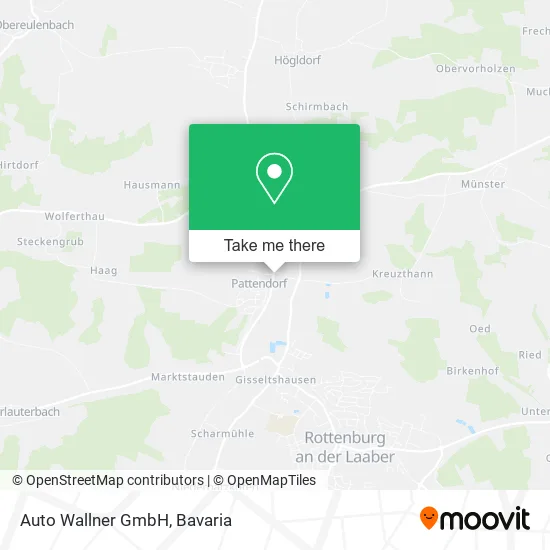 Карта Auto Wallner GmbH