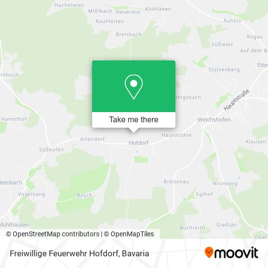 Freiwillige Feuerwehr Hofdorf map