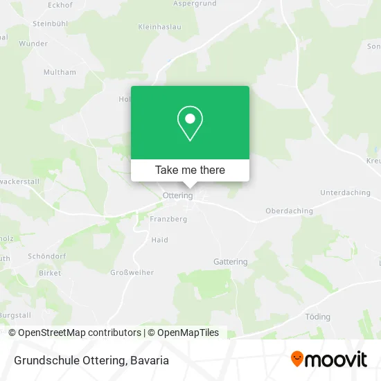 Карта Grundschule Ottering