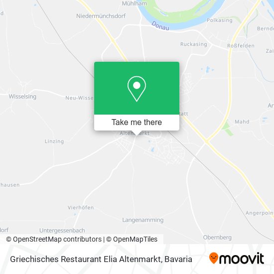 Griechisches Restaurant Elia Altenmarkt map