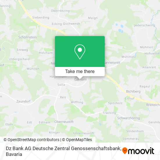 Карта Dz Bank AG Deutsche Zentral Genossenschaftsbank