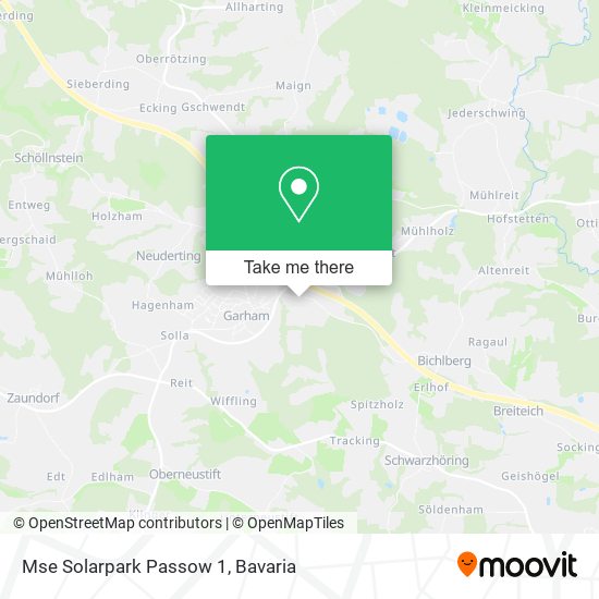 Mse Solarpark Passow 1 map