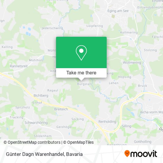 Günter Dagn Warenhandel map