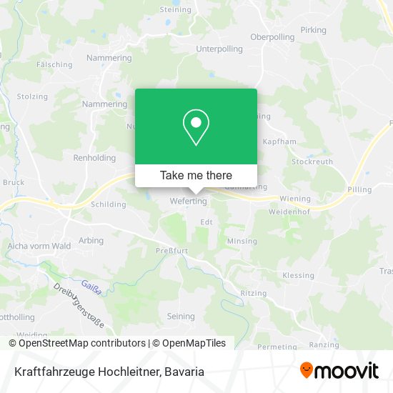 Kraftfahrzeuge Hochleitner map