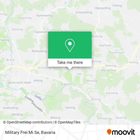 Карта Military Frei Mi Se