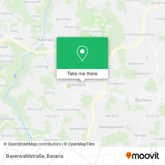 Карта Bayerwaldstraße