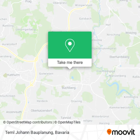 Карта Teml Johann Bauplanung