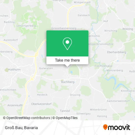 Карта Groß Bau