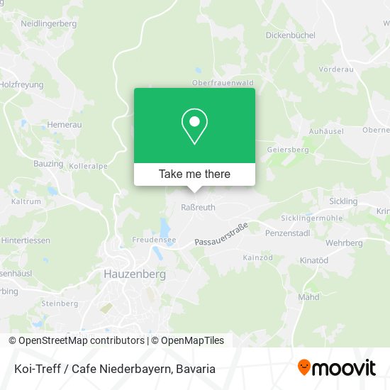 Koi-Treff / Cafe Niederbayern map