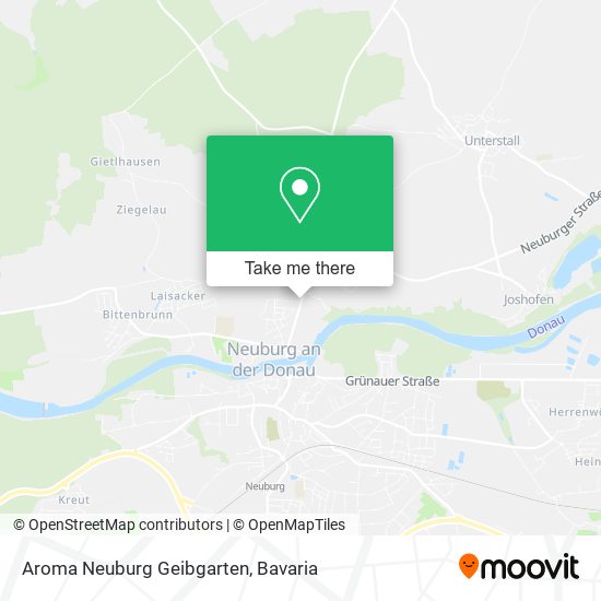 Aroma Neuburg Geibgarten map