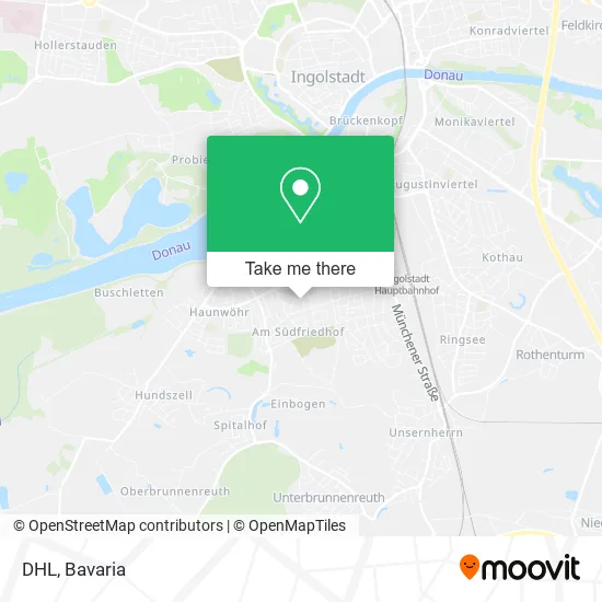 Карта DHL