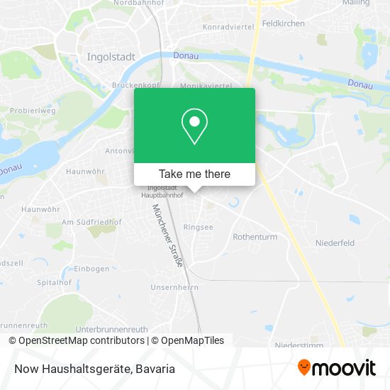 Now Haushaltsgeräte map
