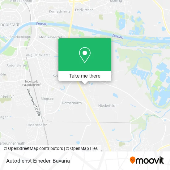 Карта Autodienst Eineder