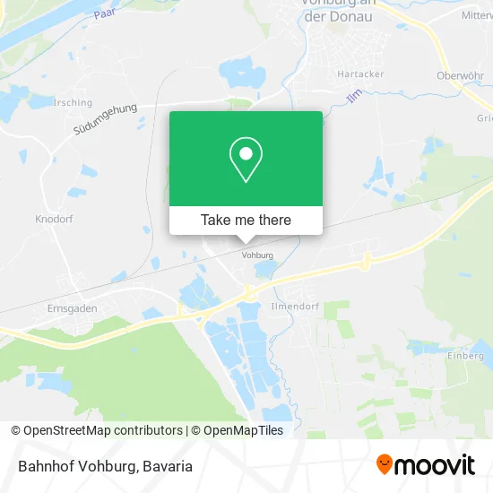 Карта Bahnhof Vohburg