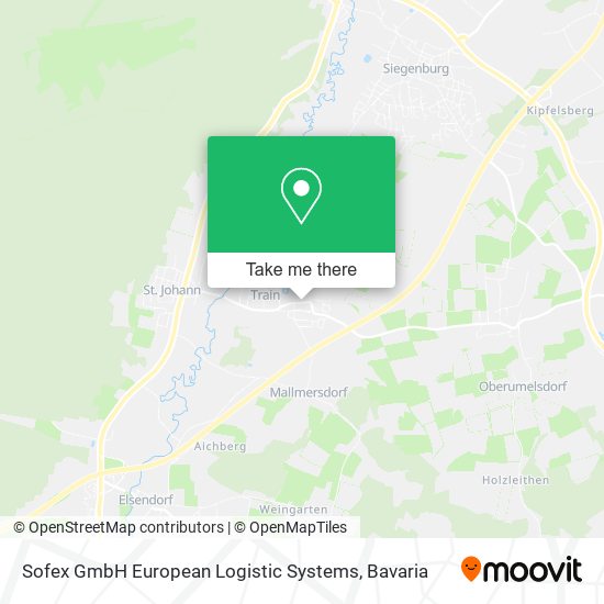 Sofex GmbH European Logistic Systems map