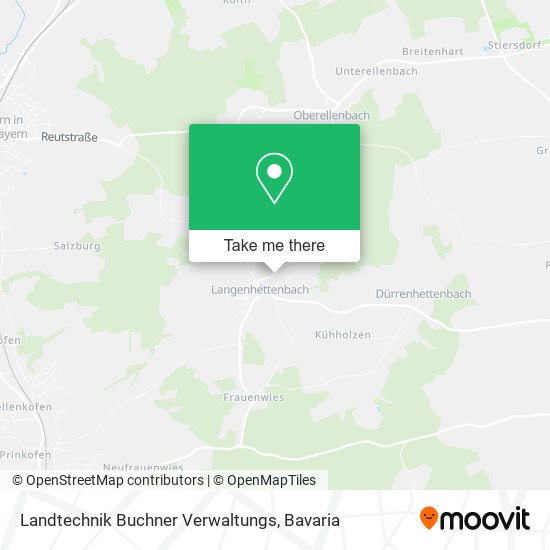 Landtechnik Buchner Verwaltungs map