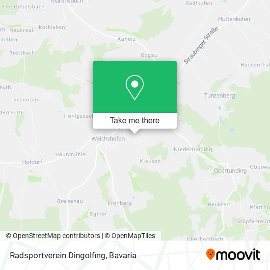 Radsportverein Dingolfing map