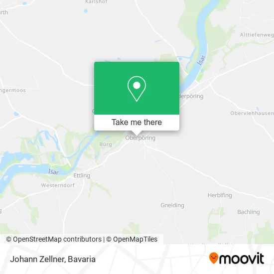 Карта Johann Zellner