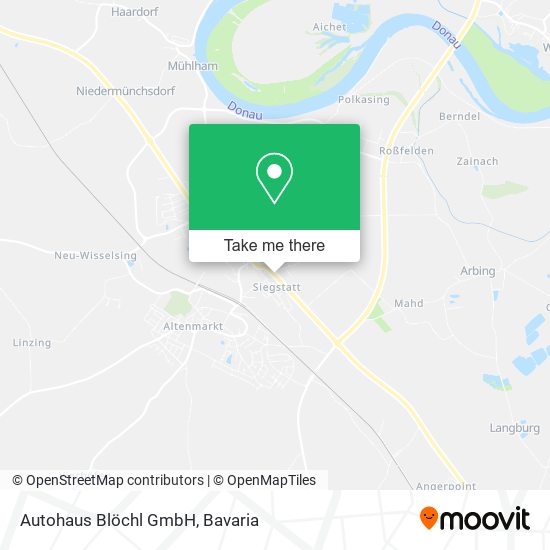 Autohaus Blöchl GmbH map