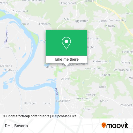 Карта DHL