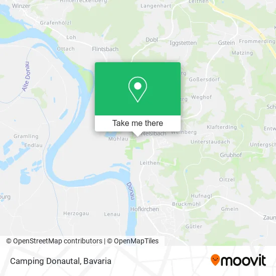Карта Camping Donautal