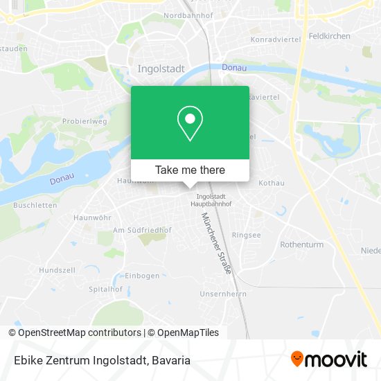 Ebike Zentrum Ingolstadt map