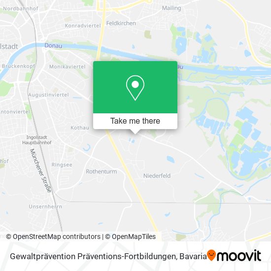 Gewaltprävention Präventions-Fortbildungen map