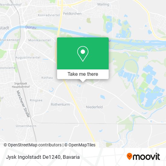 Jysk Ingolstadt De1240 map