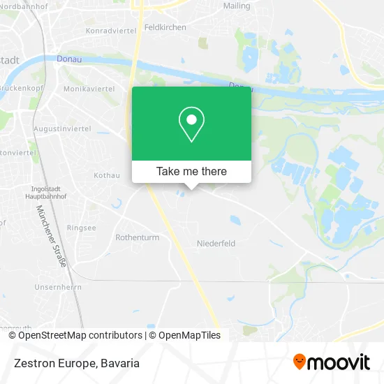 Карта Zestron Europe