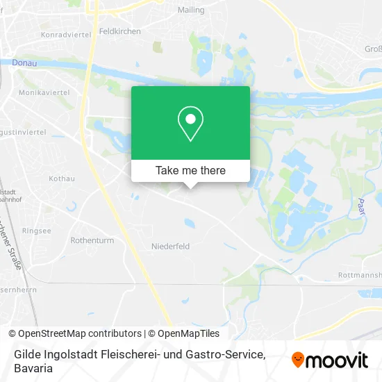 Карта Gilde Ingolstadt Fleischerei- und Gastro-Service