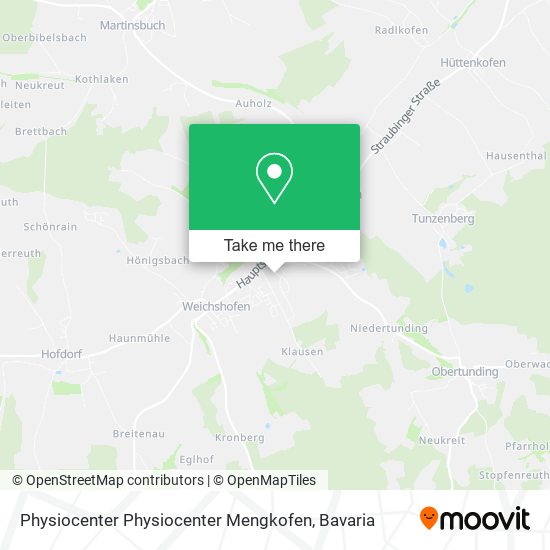 Physiocenter Physiocenter Mengkofen map